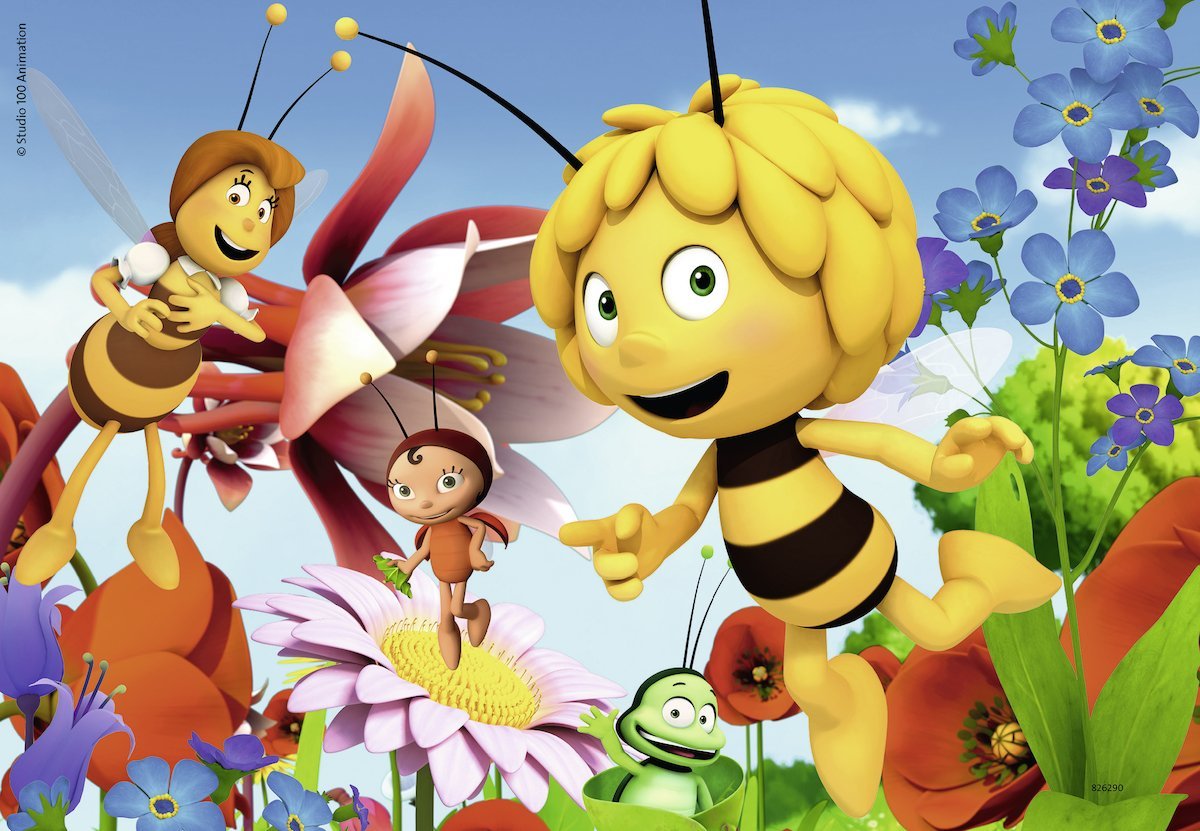 Maya l'abeille et ses amis – 2 puzzles de 24 pièces