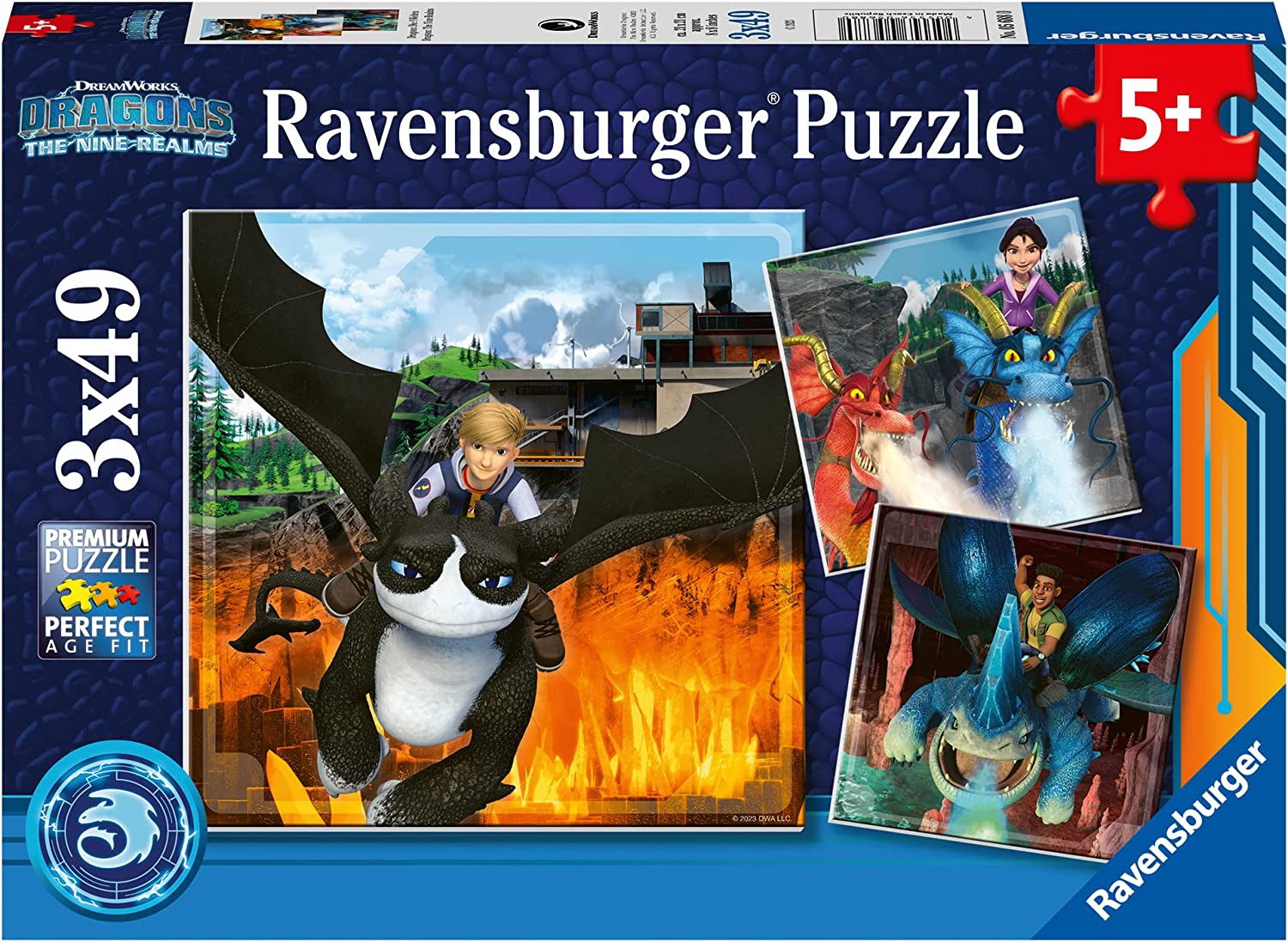 Ravensburger Puzzle 3000 pièces - Règne des dragons