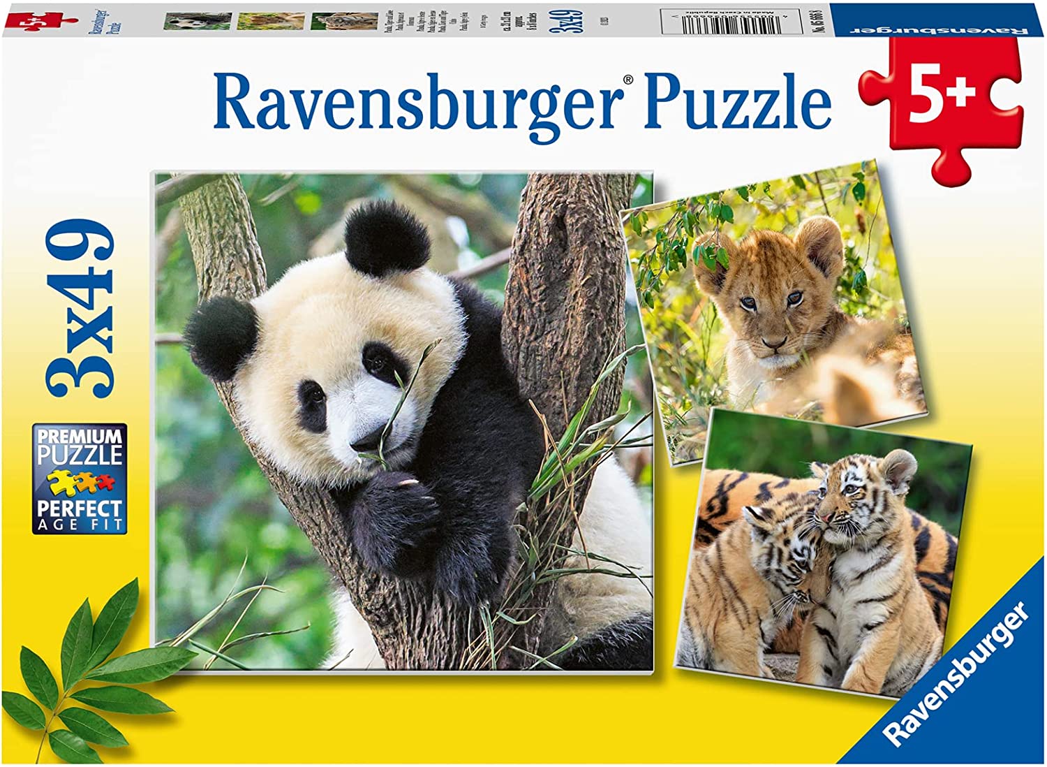 Puzzle Animaux de la jungle Ravensburger-12660 200 pièces Puzzles