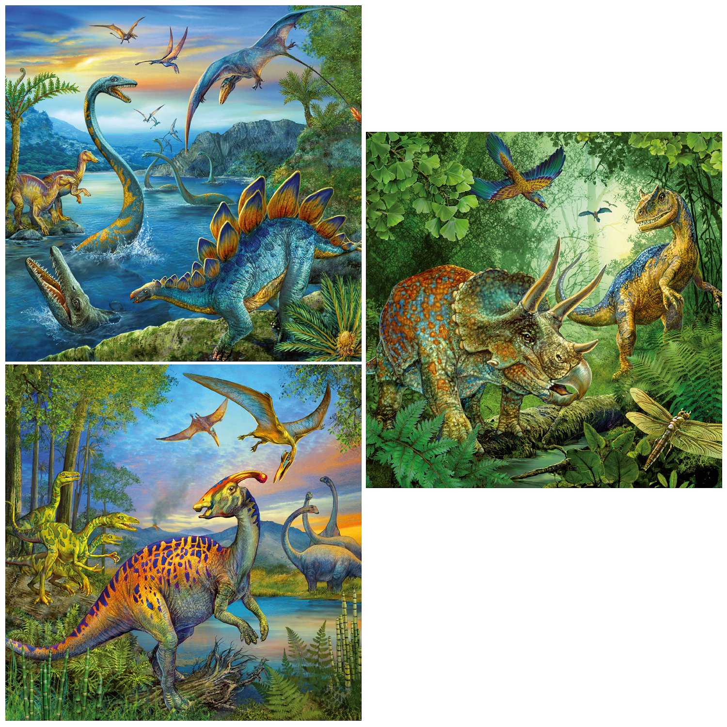 la fascination des dinosaures 49 pieces ravensburger puzzle