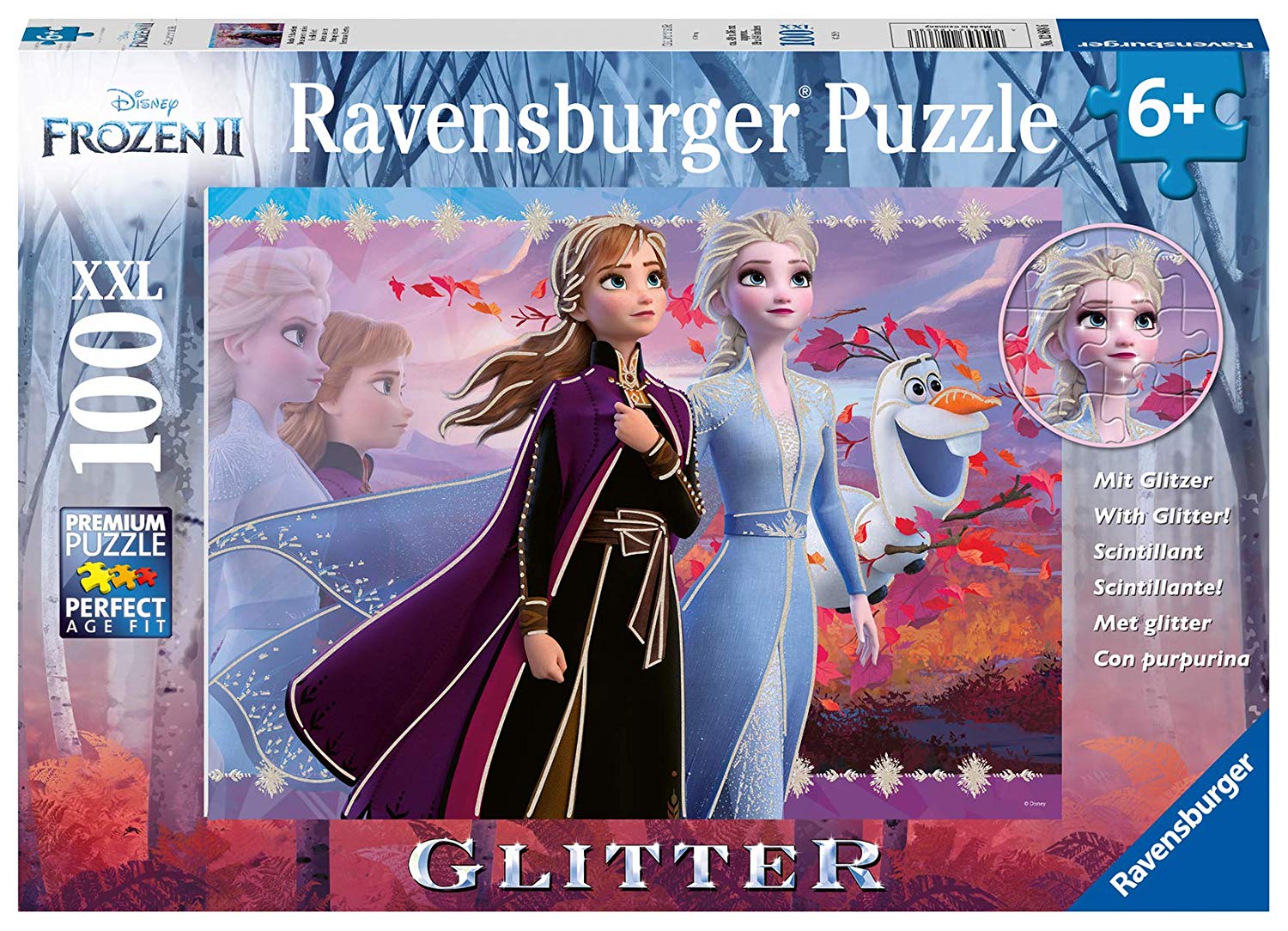 Puzzle 3D Ravensburger Château de La Reine des Neiges Disney Frozen 2 - Puzzle  3D - Achat & prix