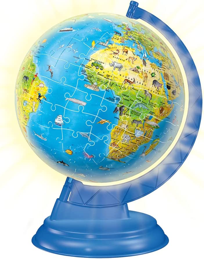 Puzzle 3D - Globe en Anglais - 188 Teile - RAVENSBURGER Puzzle acheter en  ligne