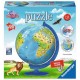 Puzzle Ball 3D - Mappemonde en Allemand