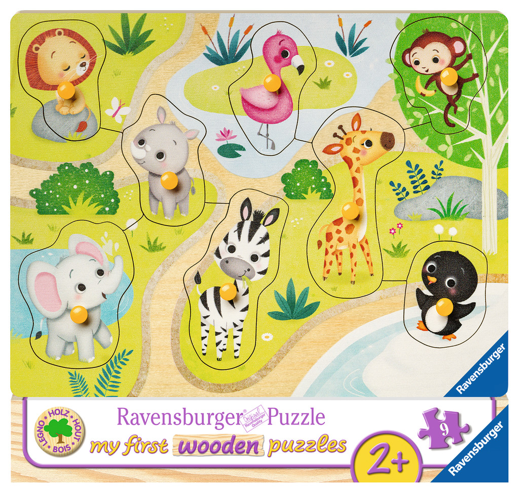 Puzzle 3 Ans En Bois Animaux Polaires - Puzzle - Achat & prix