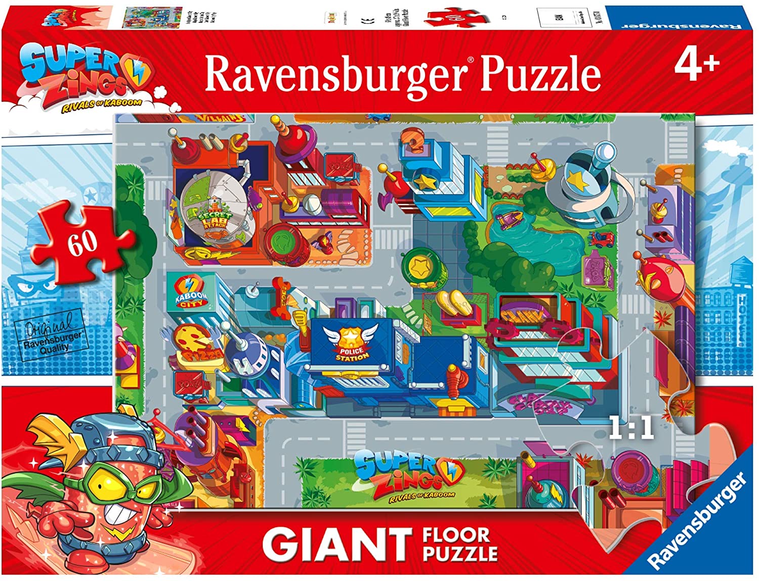Ravensburger - Puzzle 6 cubes - Sam le pompier