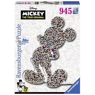 Ravensburger-00075 Puzzle Forme - Mickey