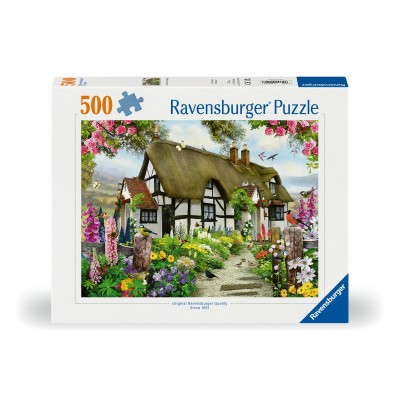 Puzzle Ravensburger-00199 Cottage de Rêve