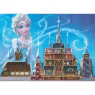 Puzzle  Ravensburger-00261 Les Châteaux Disney : Elsa