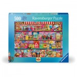 Puzzle  Ravensburger-00495 Le Magasin de Bonbons