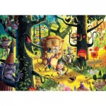 Puzzle  Ravensburger-00513 Le monde d'Oz / Dean MacAdam