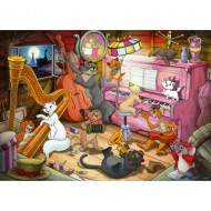 Puzzle  Ravensburger-00753 Les Aristochats