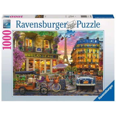 Puzzle Ravensburger-00885 Paris à l'Aube