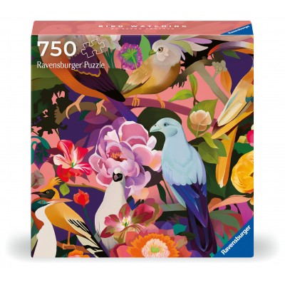 Puzzle Ravensburger-00998 Art & Soul - Oiseaux