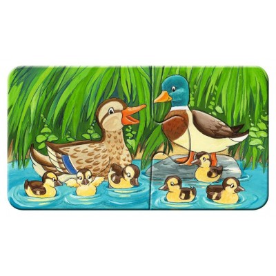 Ravensburger-05072 9 Puzzles - Les Animaux de la Ferme