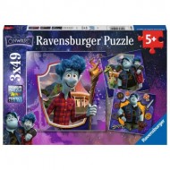  Ravensburger-05091 3 Puzzles - Disney Pixar - Onward
