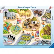  Ravensburger-05233 Puzzle Cadre - Premiers chiffres jusqu'à 5