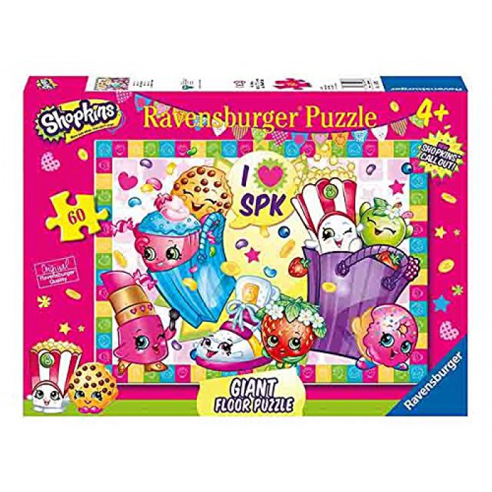 Ravensburger-05475 Puzzle Géant de Sol - Shopkins