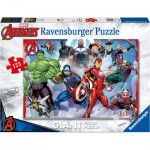  Ravensburger-05643 Puzzle Géant de Sol - Pièces XXL - Marvel Avengers