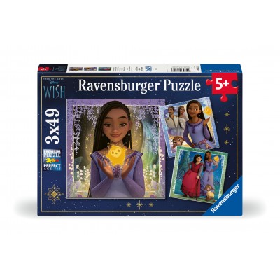 Ravensburger-05702 3 Puzzles - Disney 