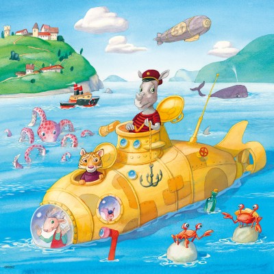 Puzzle Ravensburger-05720 Sur l'Eau