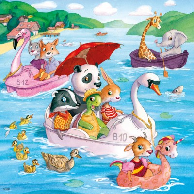 Puzzle Ravensburger-05720 Sur l'Eau