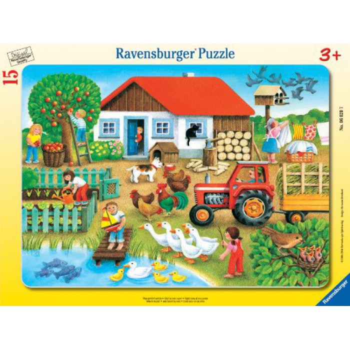 Puzzle Ravensburger-06020 Qu'est-ce qui doit être où?