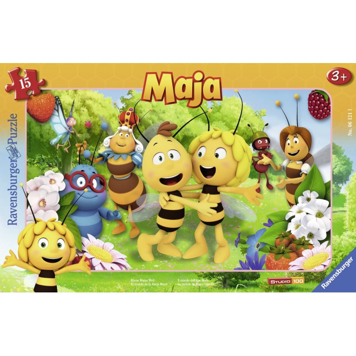 Ravensburger-06121 Puzzle Cadre - Maya l'Abeille