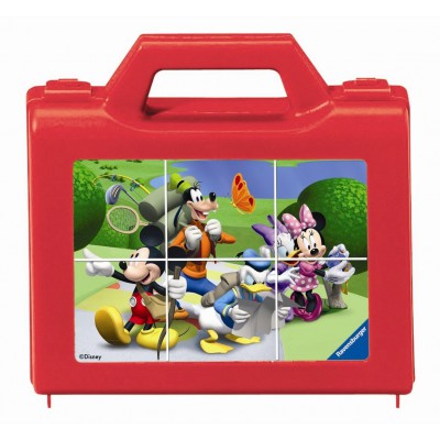 Ravensburger-07465 Puzzle Cubes - Mickey en Vadrouille