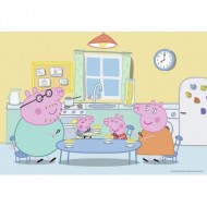  Ravensburger-07596 2 Puzzles - Peppa Pig