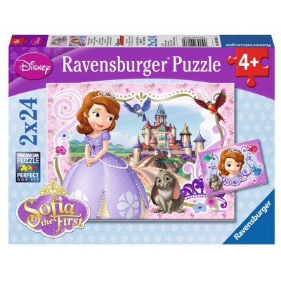 Puzzle Ravensburger-09086 Princesse Sofia
