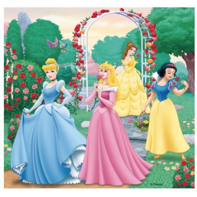 Puzzle Ravensburger-09411 Rêves de princesses