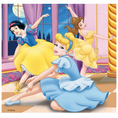 Puzzle Ravensburger-09411 Rêves de princesses