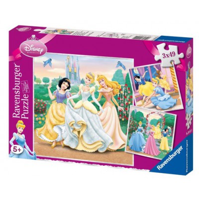 Puzzle Ravensburger-09411 Rêves de princesses