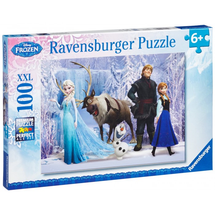 Puzzle Ravensburger-10516 Pièces XXL - La Reine des Neiges