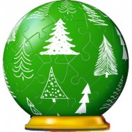  Ravensburger-11270 3D Puzzle-Ball - Winter Green