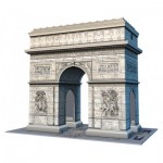  Ravensburger-12514 Puzzle 3D - Arc de Triomphe, Paris