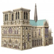  Ravensburger-12523 Puzzle 3D - Notre Dame de Paris