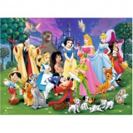 Puzzle  Ravensburger-12698 Favoris Disney