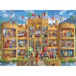 Puzzle  Ravensburger-12919 Pièces XXL - Knight's Castle