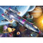 Puzzle  Ravensburger-12939 Pièces XXL - Mission Espace