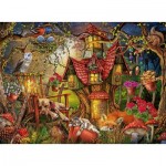 Puzzle  Ravensburger-12951 Pièces XXL - The Forest House