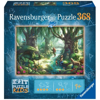 Ravensburger-12955 Exit Puzzle Kids - The Magical Forest