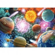 Puzzle  Ravensburger-13346 Pièces XXL - Étoiles et Planètes
