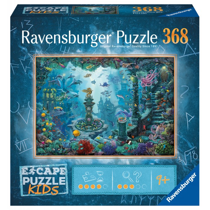 Ravensburger-13395 Escape Puzzle - Sous-Marin