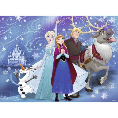 Puzzle Ravensburger-13610 Pièces XXL - La Reine des Neiges - Pièces Glitter