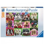 Puzzle  Ravensburger-14659 Puppy Pals