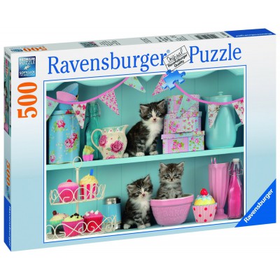 Puzzle Ravensburger-14684 Chats Cupcake