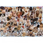 Puzzle  Ravensburger-15633 Collage canin