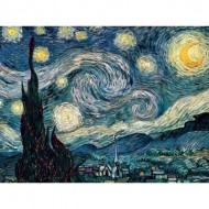 Puzzle  Ravensburger-16207 Van Gogh : La nuit étoilée