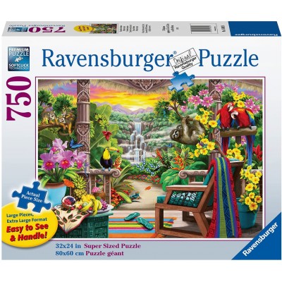 Puzzle Ravensburger-16802 Pièces XXL - Tropical Paradise
